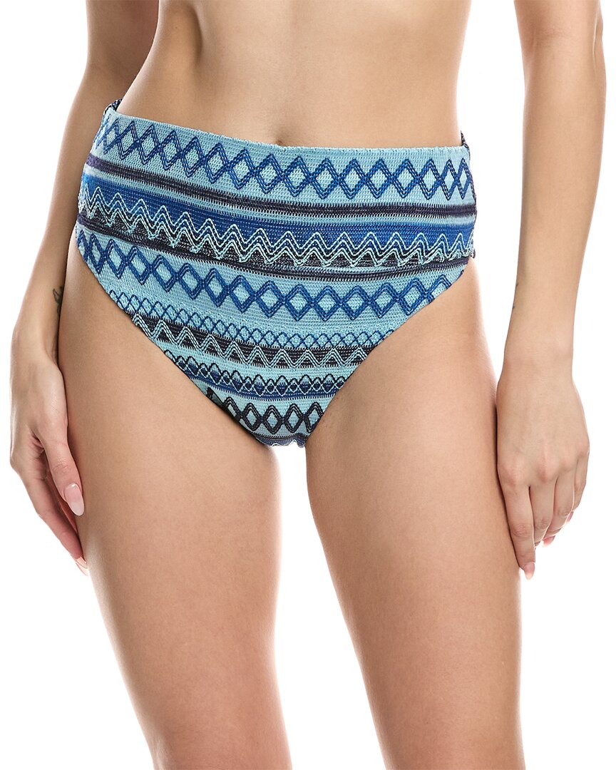 Beach Riot Highway Bikini Bottom In Blue