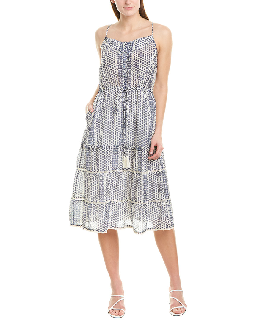 Image of Greylin Azalea Silk-Blend Midi Dress