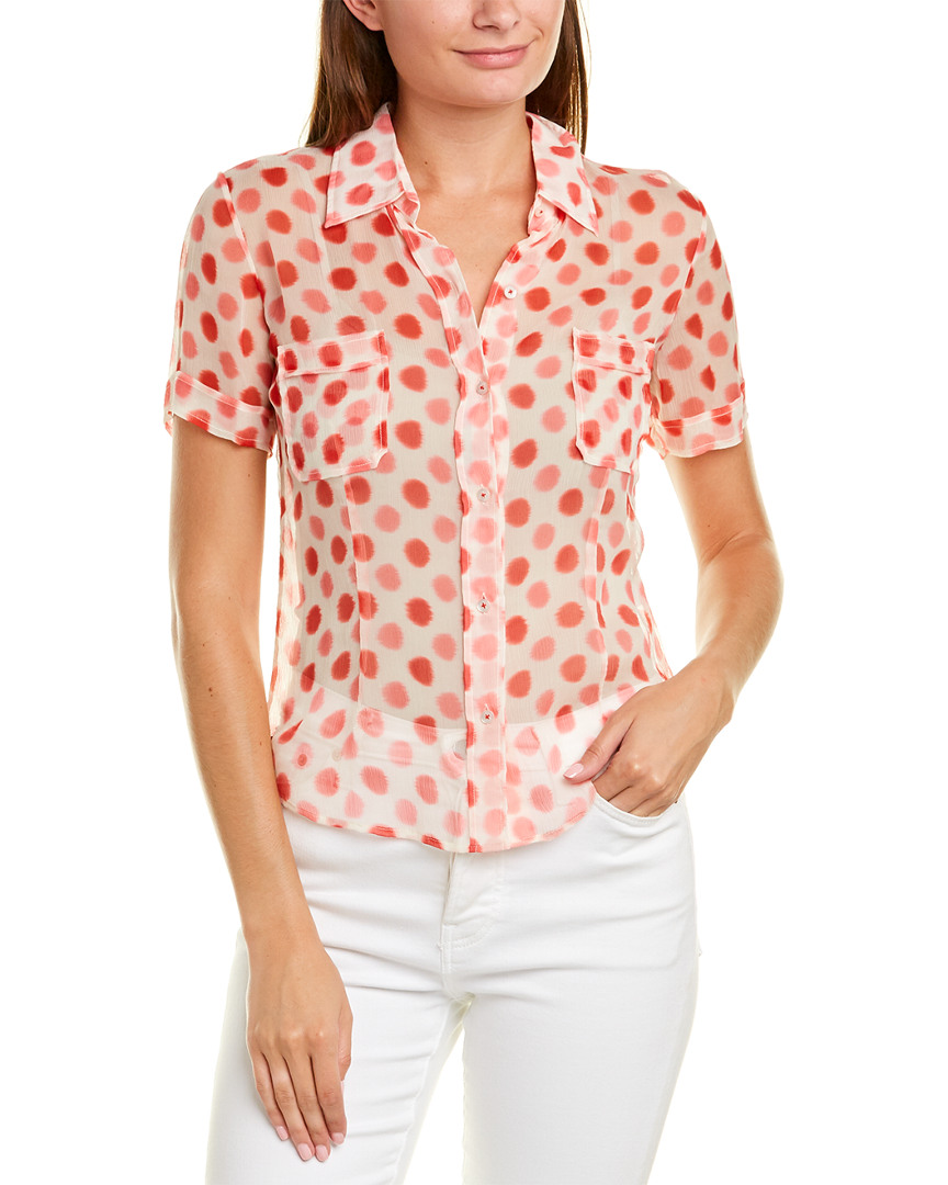 Image of Leggiadro Sheer Silk Camp Shirt