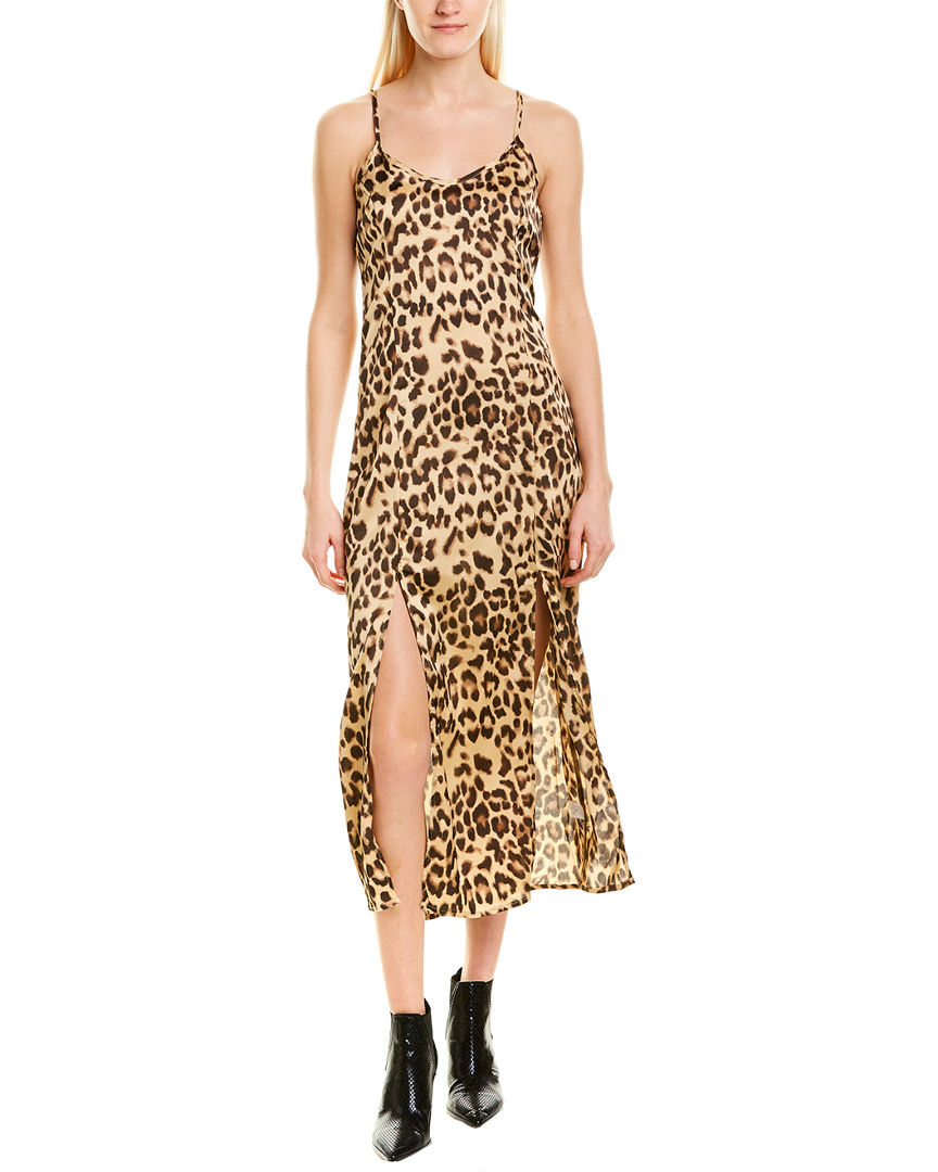 Image of city sleek Printed Midi Dress