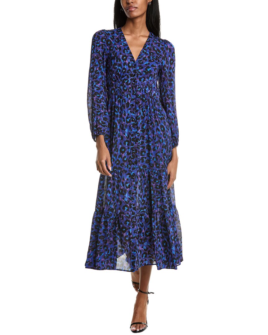 Ba&sh Maxi Dress In Blue