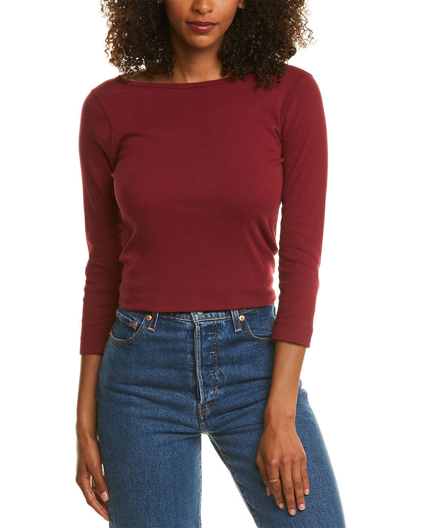 Image of Three Dots British Knit T-Shirt