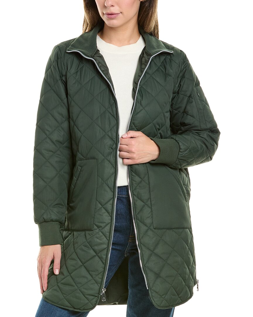 MARC NEW YORK ANDREW MARC QUILTED LONGLINE JACKET