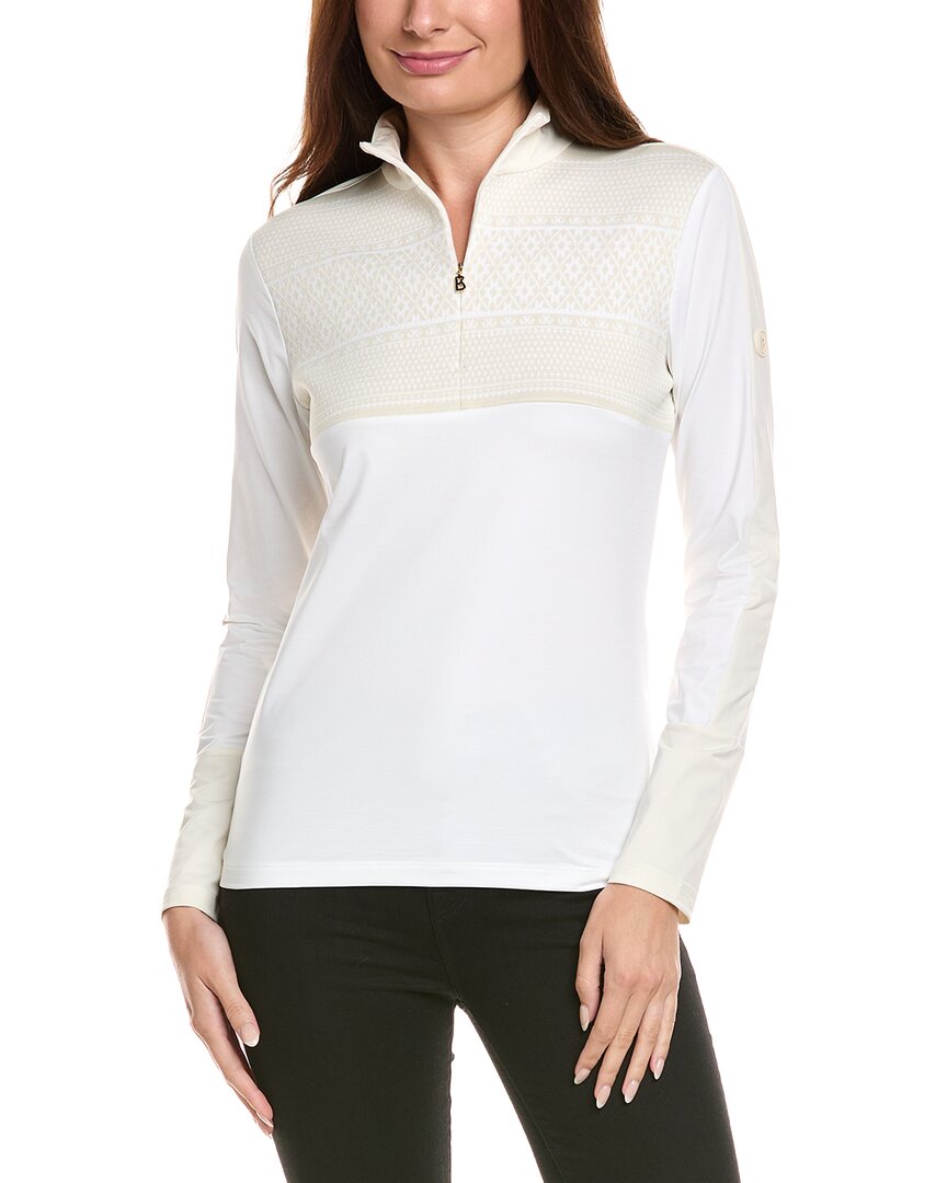 Bogner Elissa 1/4-zip Pullover In White