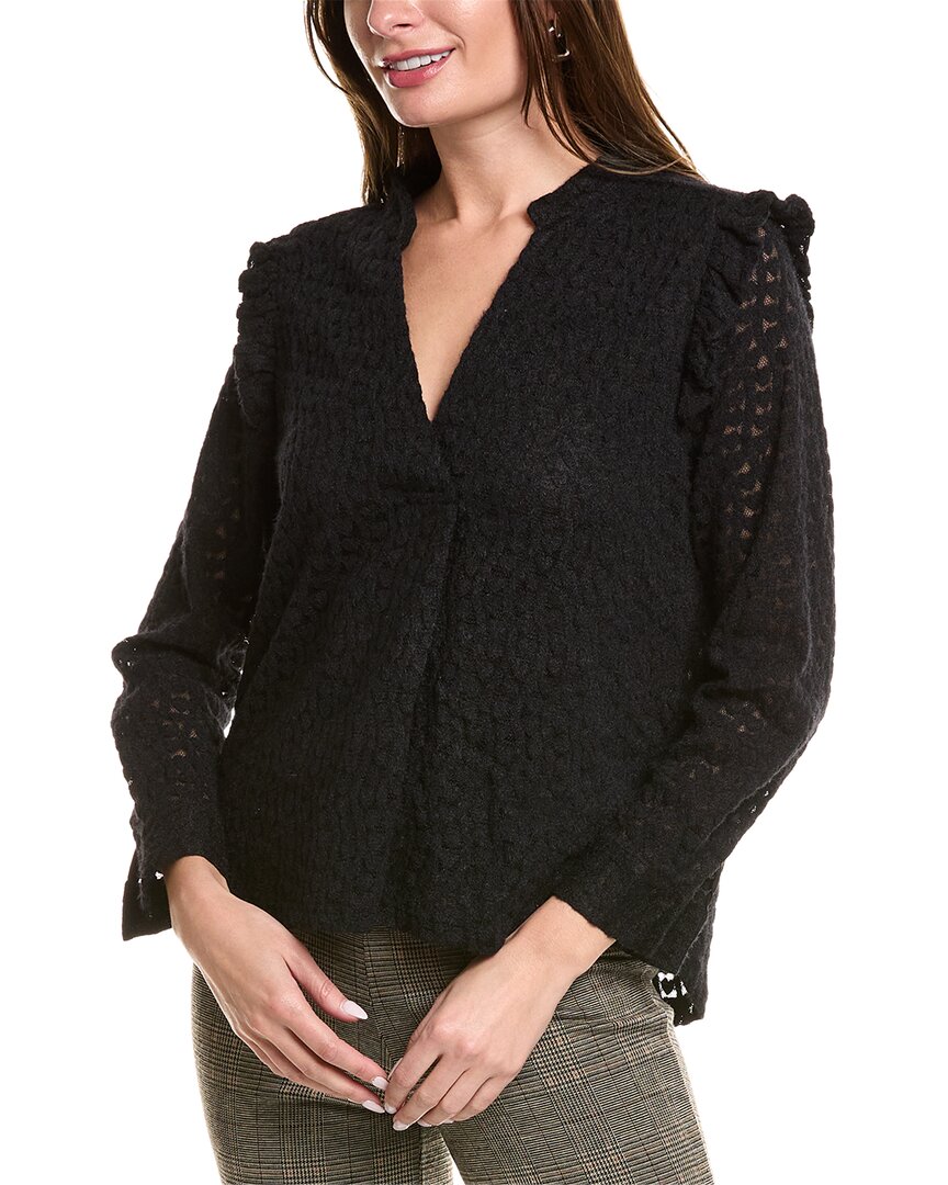 Shop Anna Kay Lace Top In Black