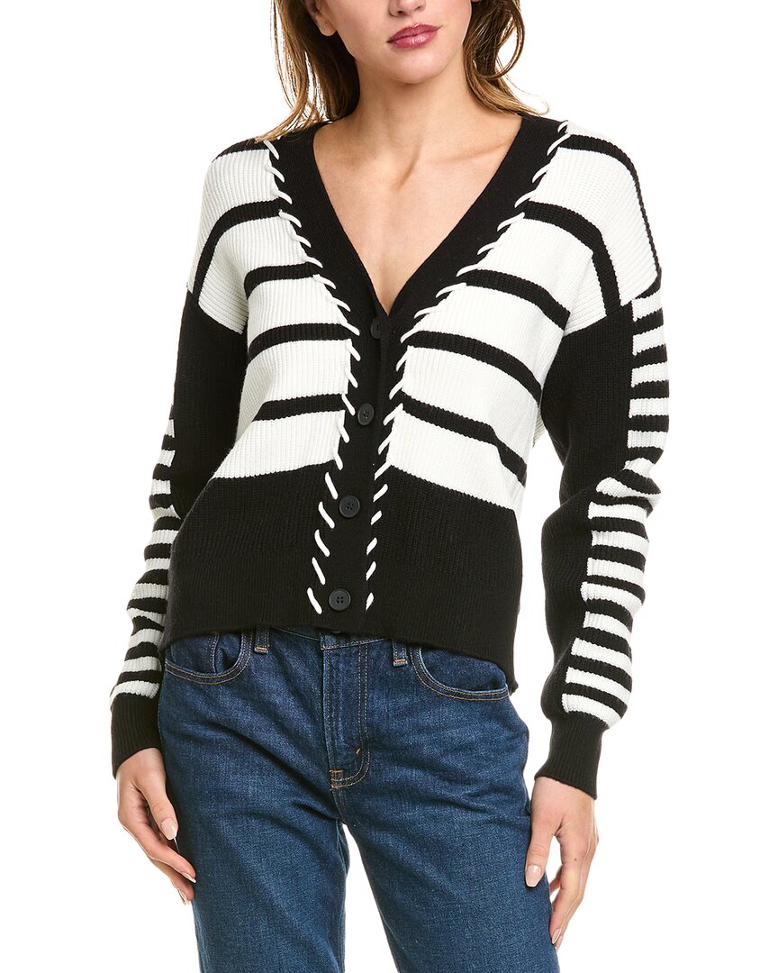 Shop T Tahari Whipstitch Cardigan