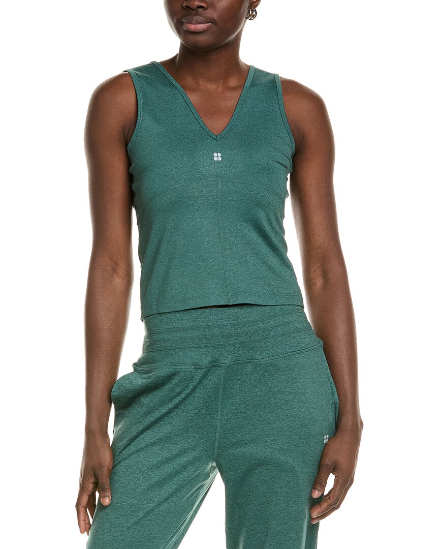 Sweaty Betty Gaia V-neck Tank In Green