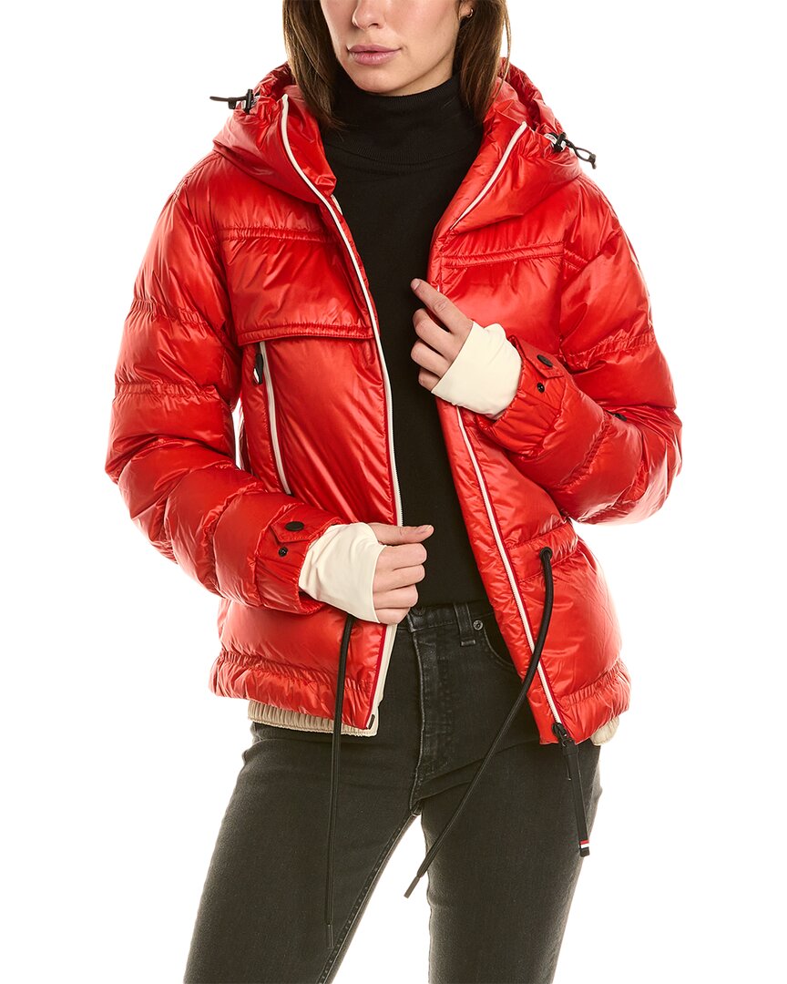 Moncler Grenoble Womens Theys Jacket In Red