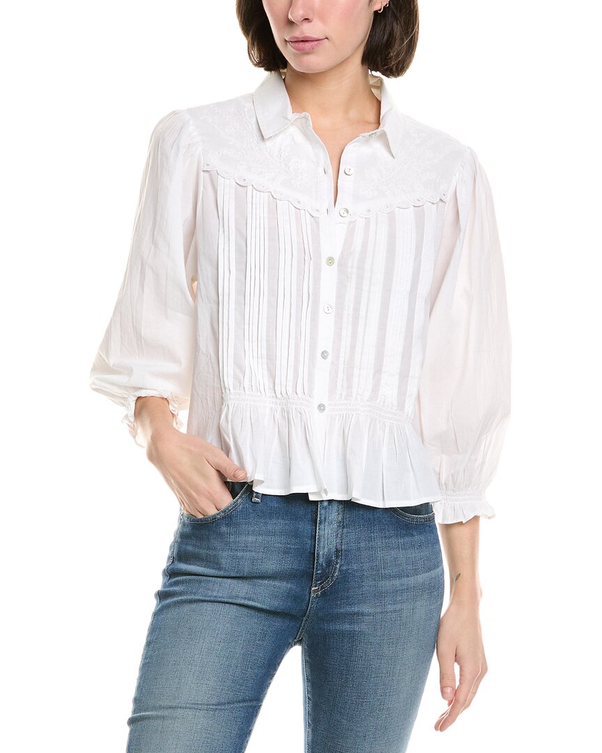 Mother The Tucks And Gathers Blouse