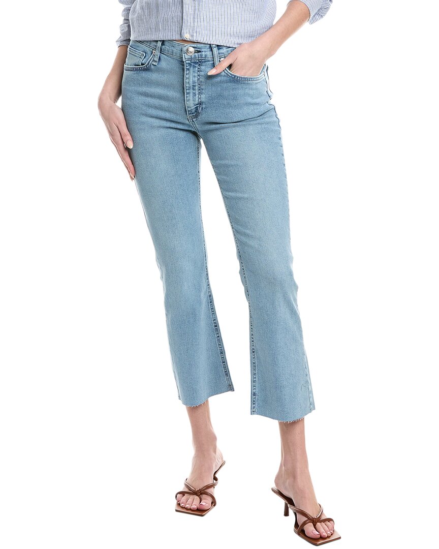 Rag & Bone Piper Mid-rise Ankle Alturas Bootcut Jean In Blue