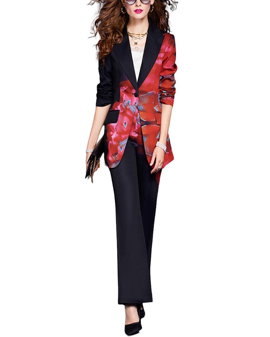 Vera Dolini 2pc Blazer & Pant Set