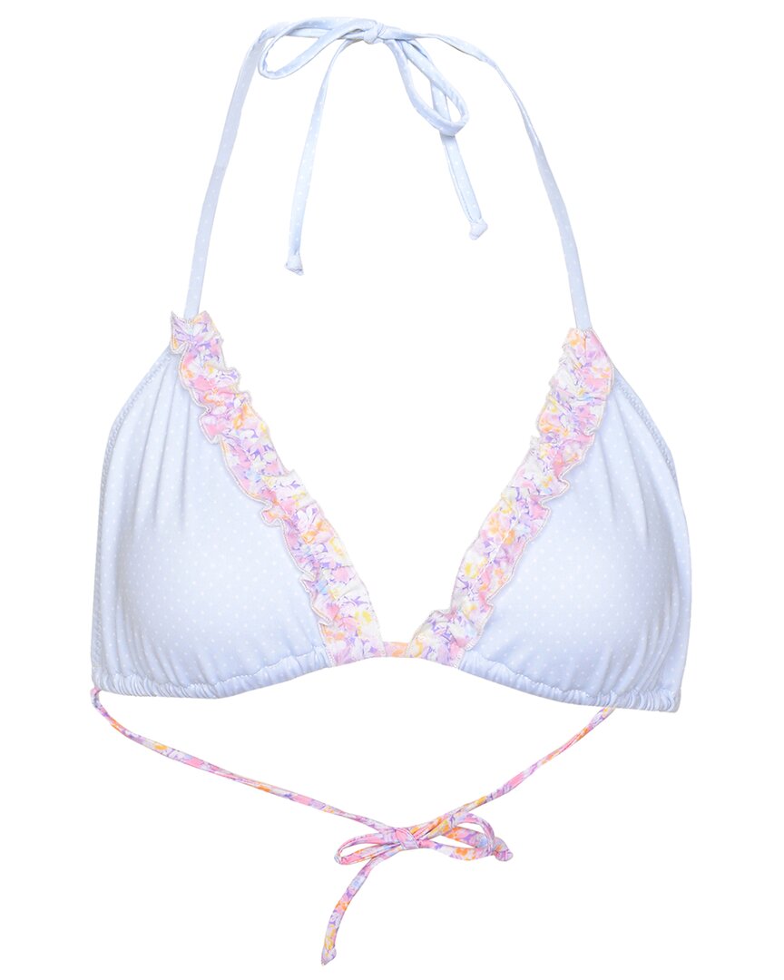 Image of LoveShackFancy Harbor Bikini Top