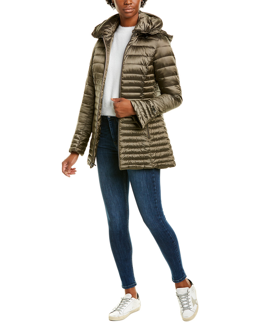 Image of Laundry by Shelli Segal Lightweight Puffer Coat