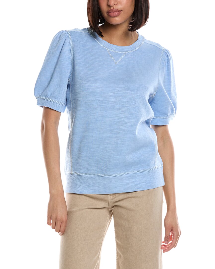 Tommy Bahama Tobago Bay Puff Sleeve T-shirt In Blue