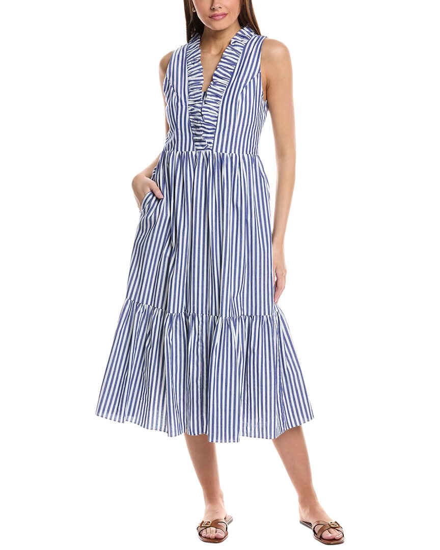DUFFIELD LANE DUFFIELD LANE DELPHINE MIDI DRESS 