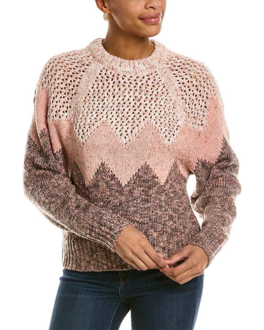 Joie pink outlet sweater