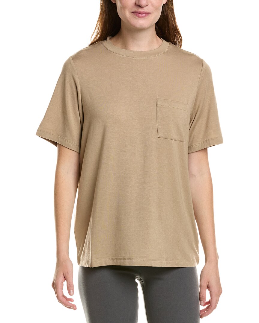 Ivl Collective Boyfriend Sleep T-shirt In Beige