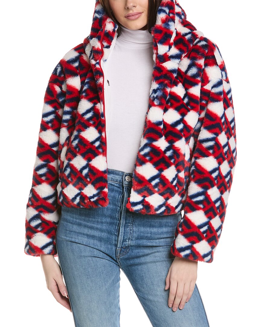 Shop Perfect Moment Noelle Jacket In Red