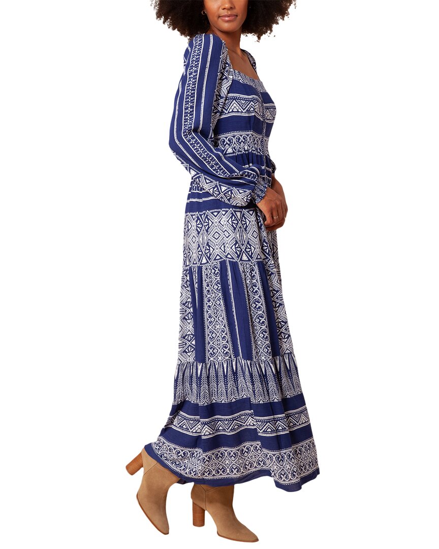 Hale Bob Maxi Dress In Blue ModeSens
