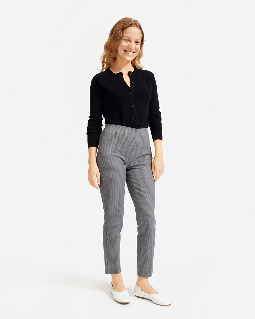 Everlane The Side-zip Stretch Pant In Gray