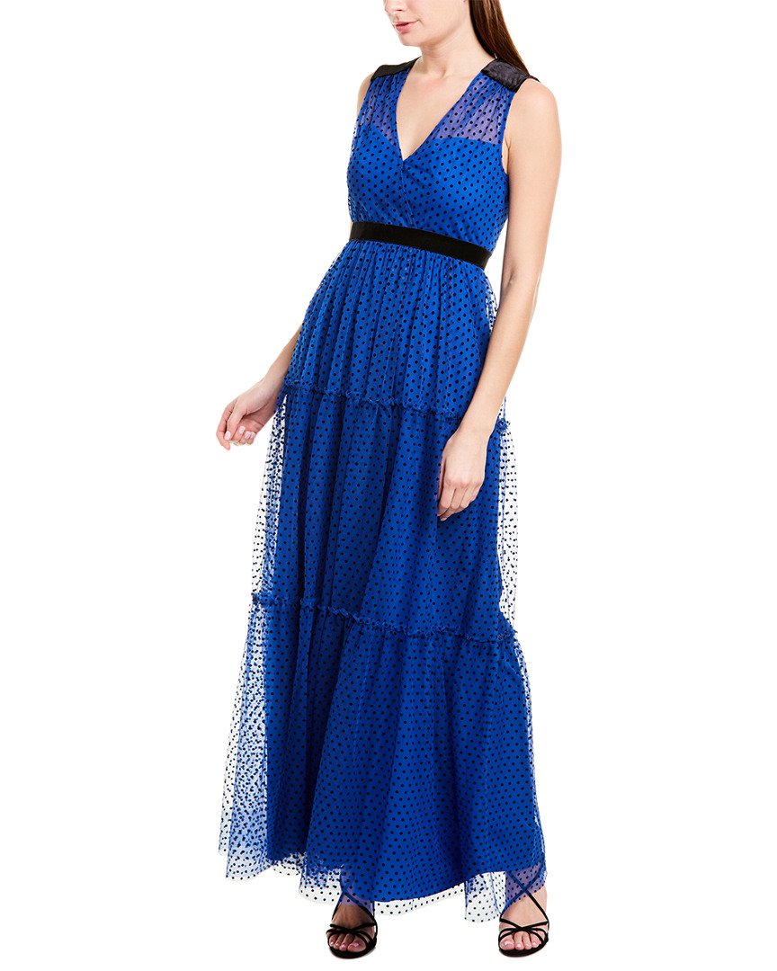 Image of BCBGMAXAZRIA Dot Maxi Dress