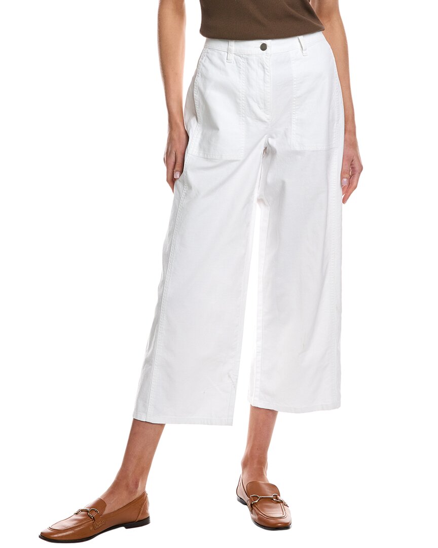 EILEEN FISHER EILEEN FISHER PETITE WIDE ANKLE PANT 