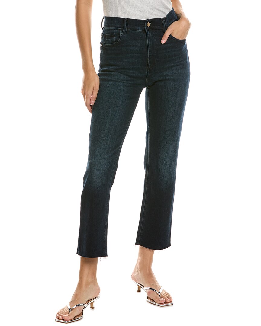 Dl1961 Patti High-rise Vintage Ankle Straight Leg Jean In Blue