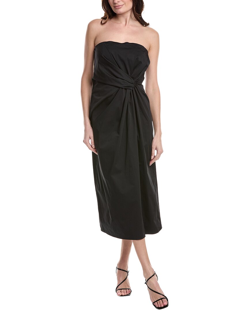 Shop Marella Bridge Midi Dress In Black