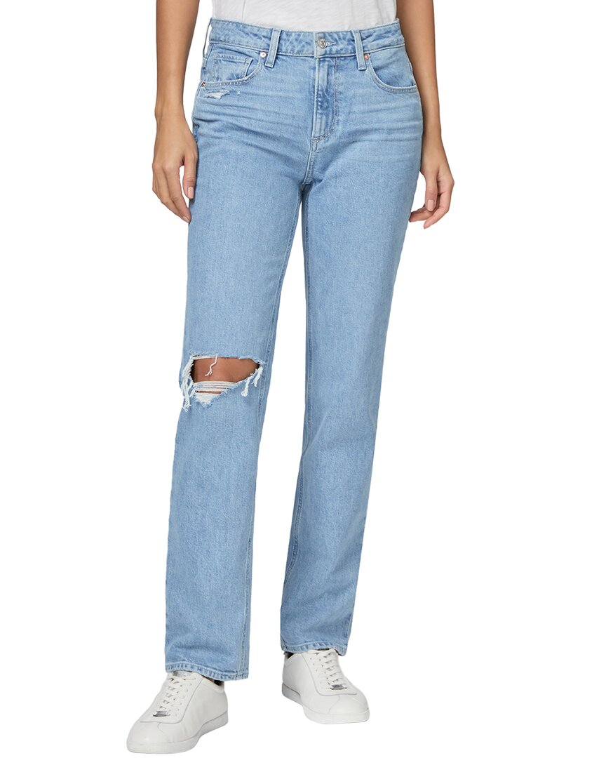 Shop Paige Noella Starcourt Destructed Relaxed Straight Leg Jean