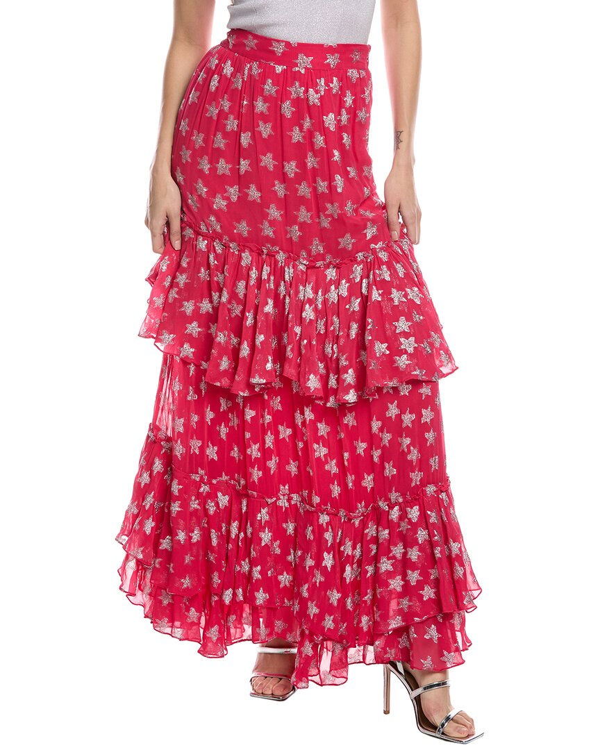 Shop Rococo Sand Maxi Skirt In Pink
