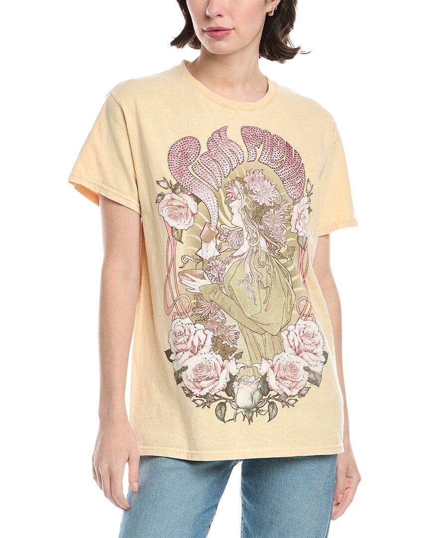 DIRTY COTTON SCOUNDRELS DIRTY COTTON SCOUNDRELS PINK FLOYD LADY PINK T-SHIRT