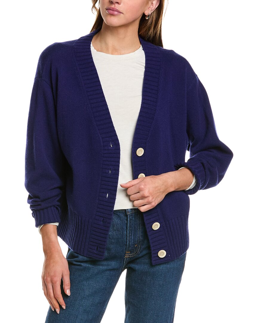 Femme Society Wool Sweater In Blue