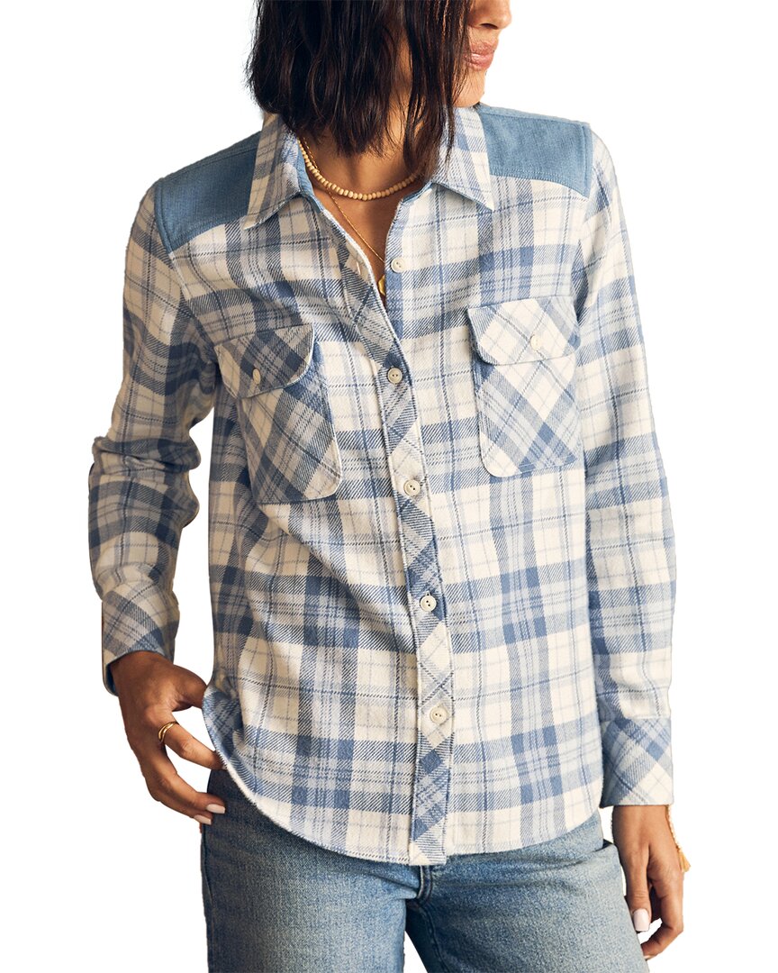 Faherty Daly Shirt In Brown