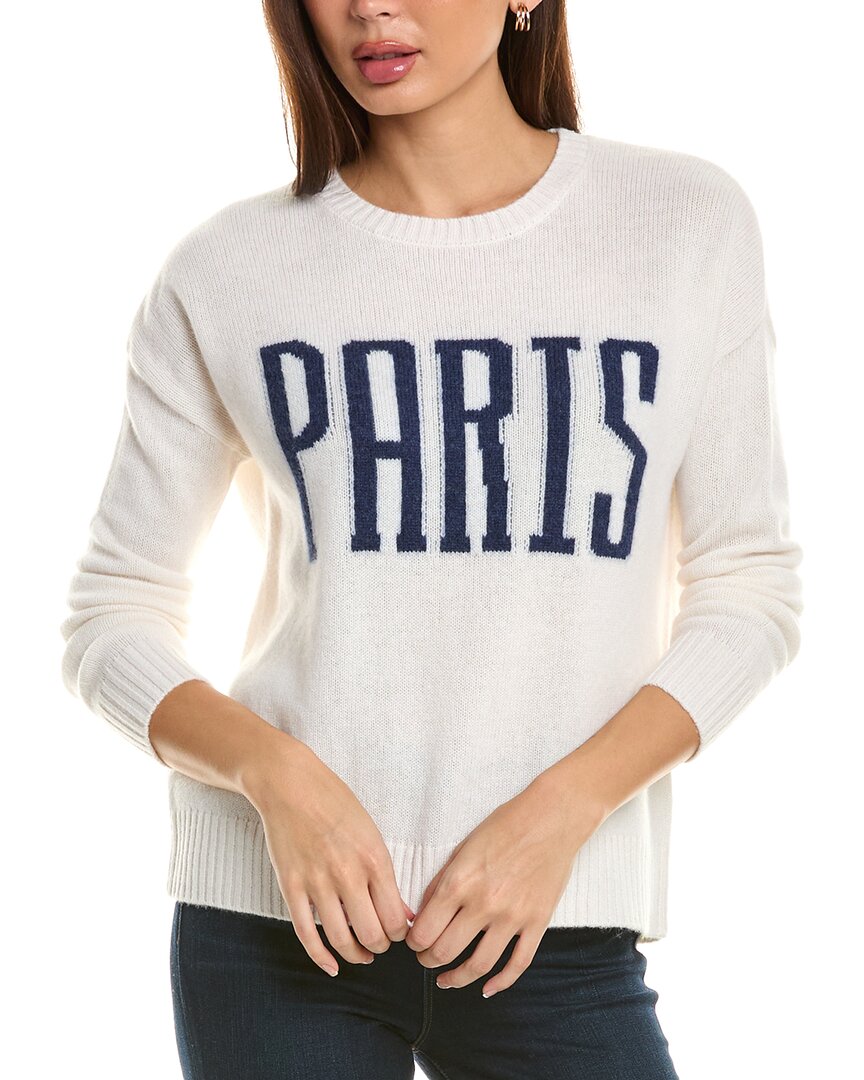 Philosophy Paris Cashmere Sweater In White