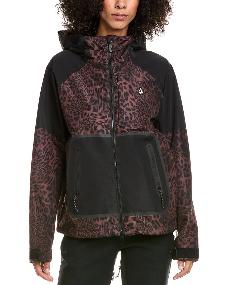 Volcom Revna 20k Shell Jacket In Black
