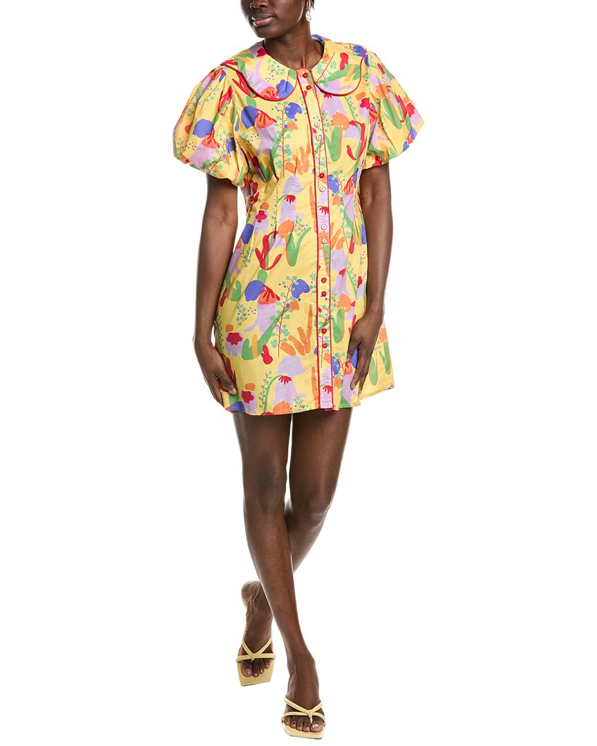 Celestine Sei Mini Dress In Yellow