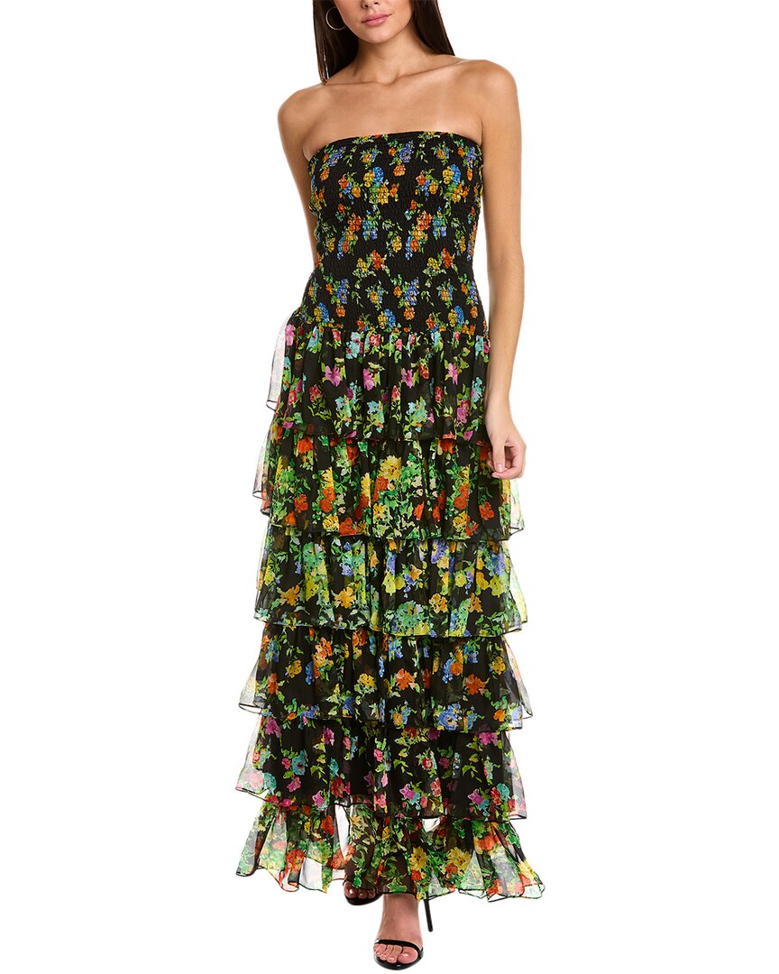 chinese dress ladies Caroline Chiffon Dress Teal main image 0