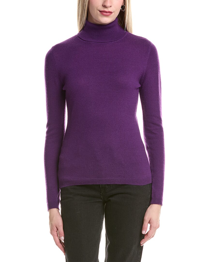 Forte Cashmere Turtleneck Cashmere Sweater In Multi