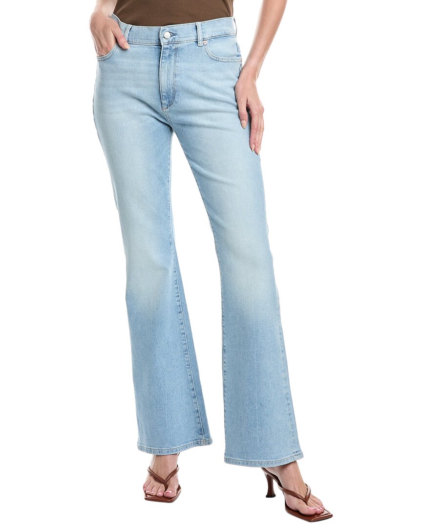 Dl1961 Bridget Light Monterey High-rise Bootcut Jean In Blue