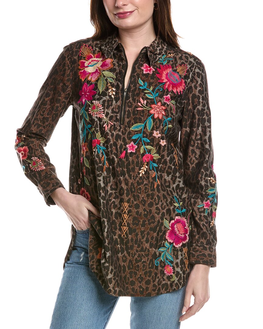 Shop Johnny Was Nylah Shirt Tunic