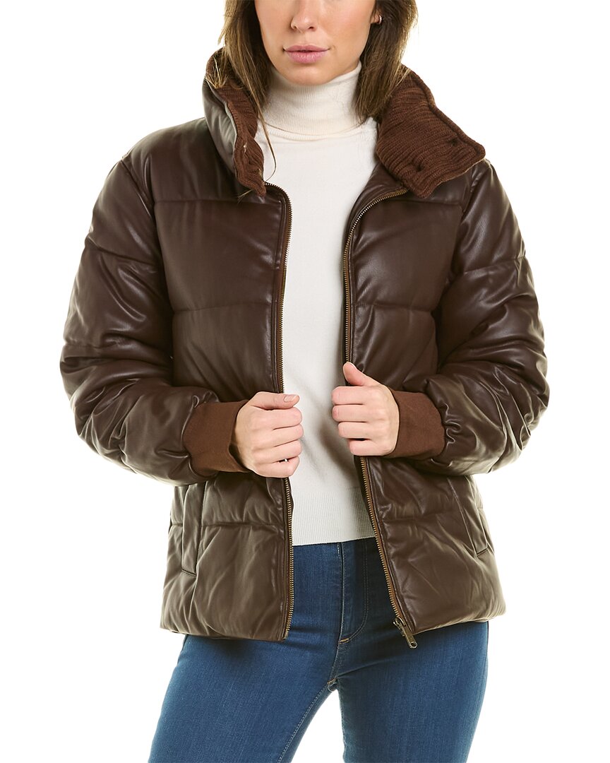 Lamarque Iris Leather Jacket - Brown - Leather Jackets