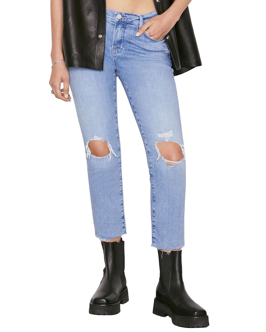 FRAME FRAME DENIM LE GARCON CROP CEBU RIPS JEAN