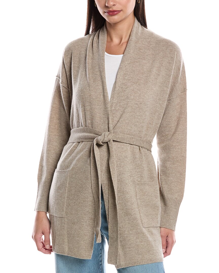 Michael Stars Nyx Wool & Cashmere-blend Cardigan In Neutral