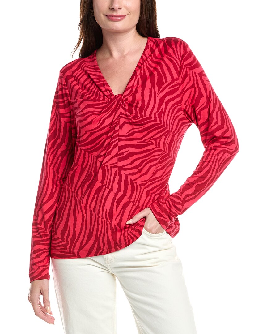 Cabi Feline T-shirt In Red