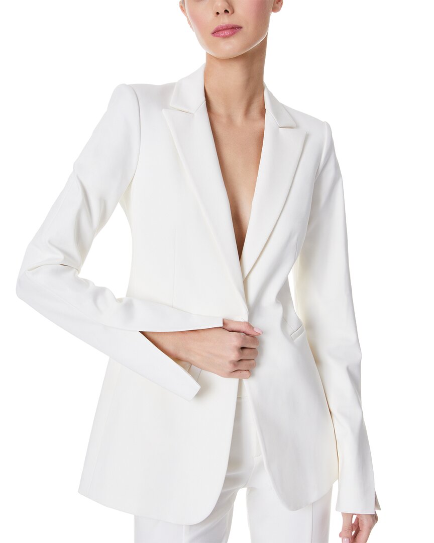 Shop Alice And Olivia Alice + Olivia Breann Long Fitted Blazer
