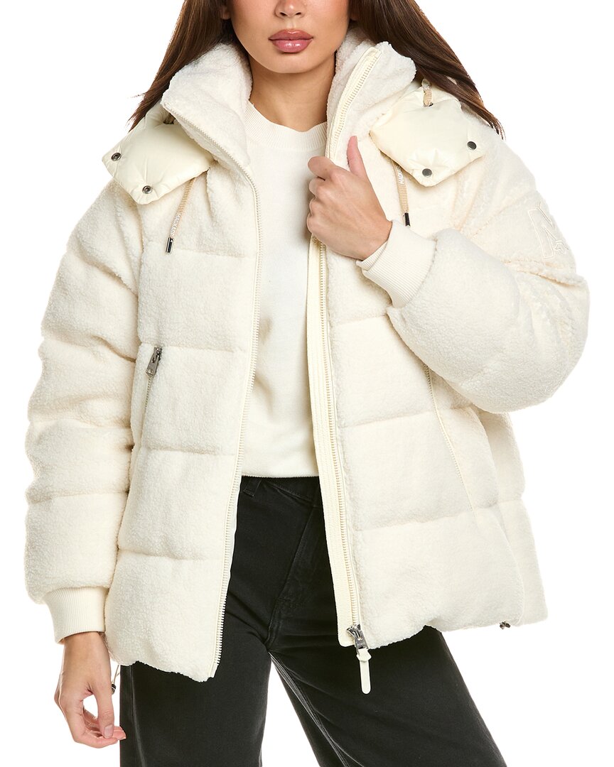 Mackage Edana Padded Down Jacket In White