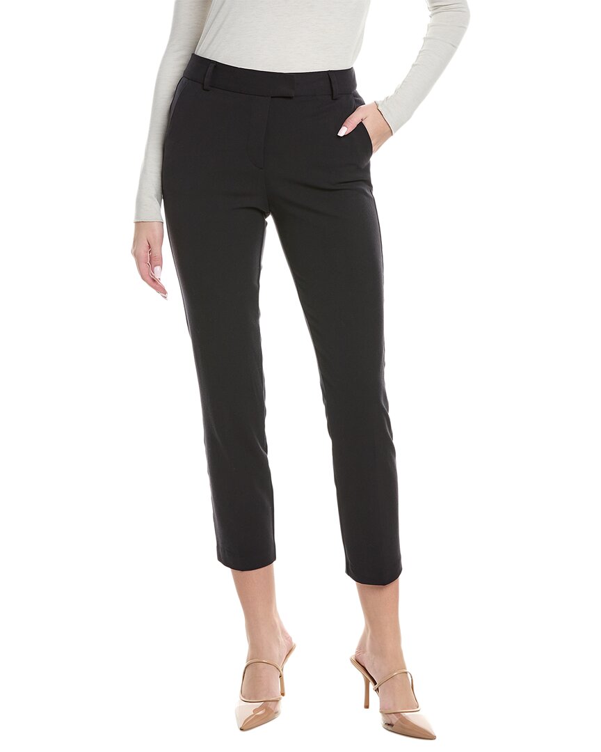 Reiss Joanne Cropped Tailored Trouser In Navy