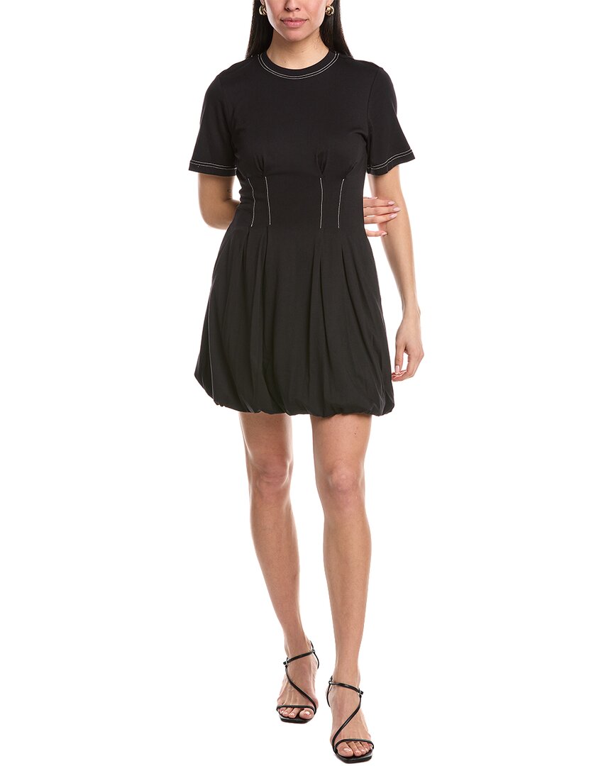 Simkhai Pearson Cotton And Modal-blend Jersey Mini Dress