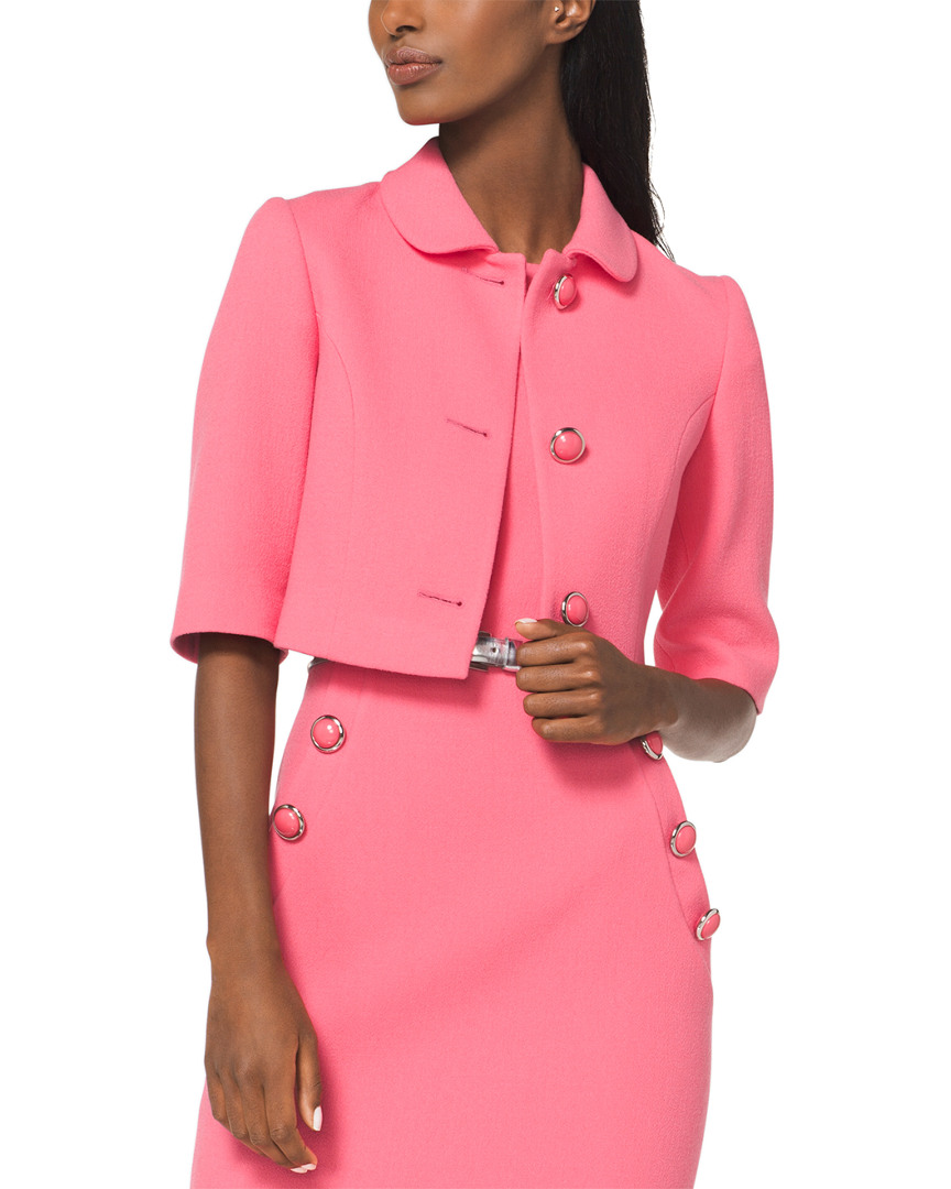 Image of Michael Kors Collection Wool-Blend Cardigan