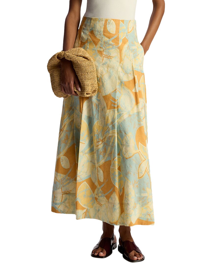 A.l.c . Eve Linen-blend Skirt